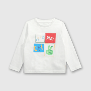 Polera Blanco de Niño