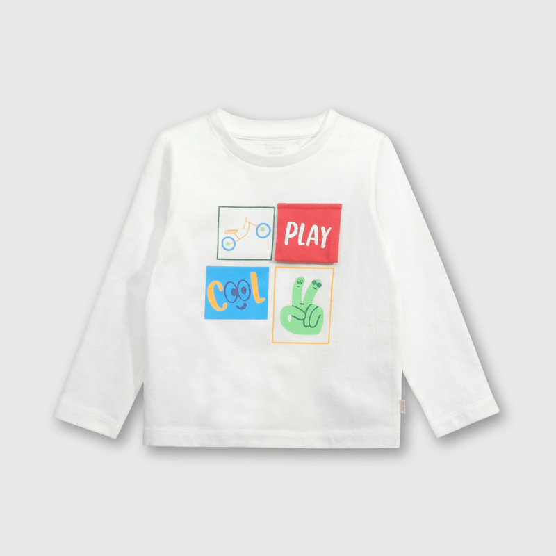 Polera Blanco de Niño