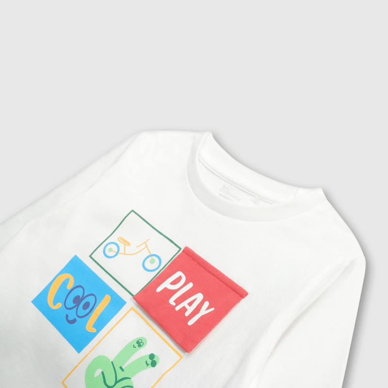 Polera Blanco de Niño