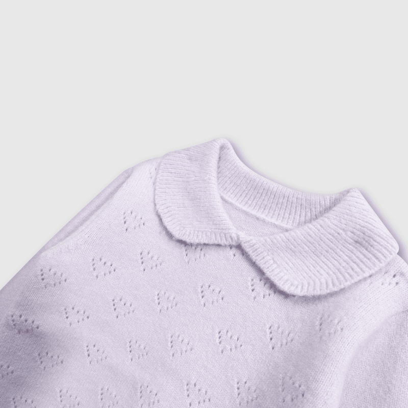 Sweater Morado de Niña