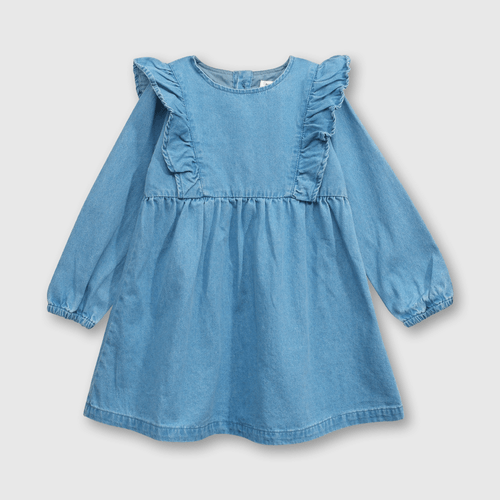 Vestido Azul de Niña