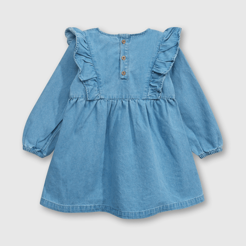 Vestido Azul de Niña