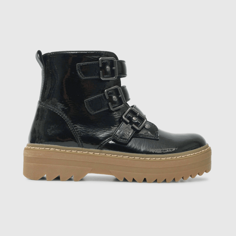 Botin Negro de Niña (34 a 38)