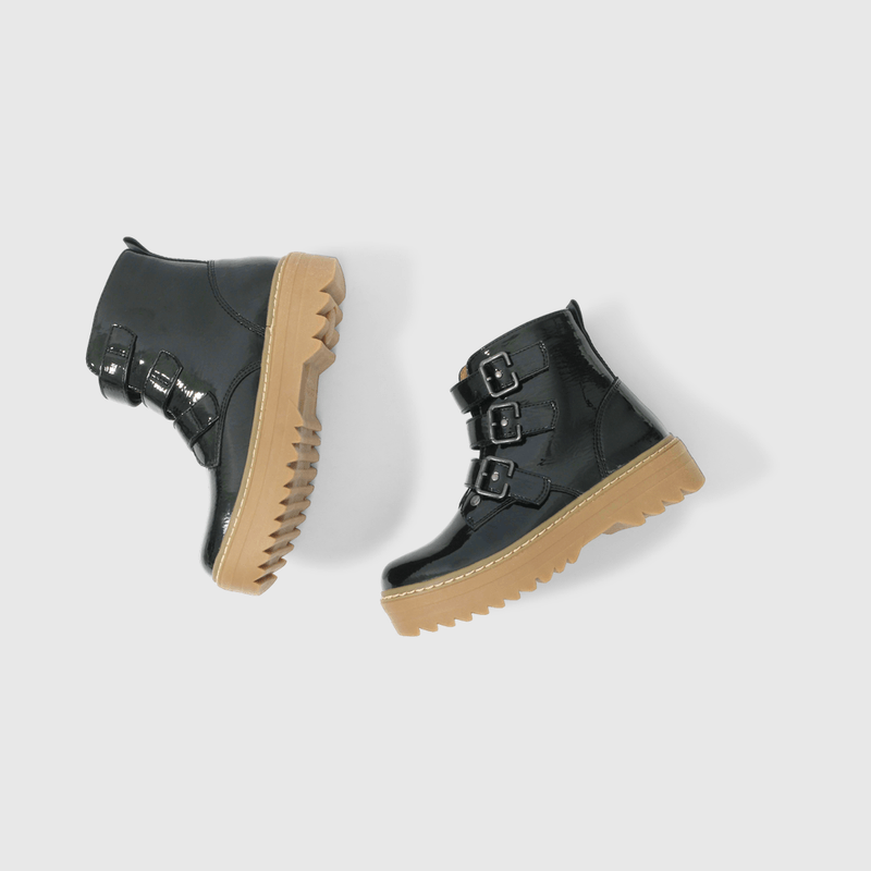 Botin Negro de Niña (34 a 38)