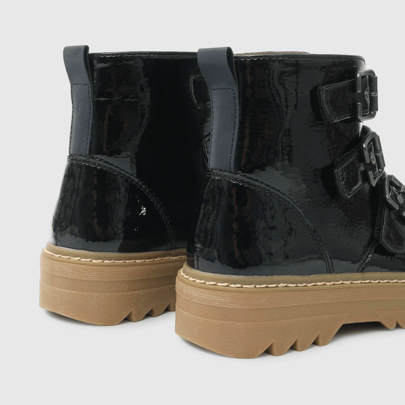 Botin Negro de Niña (34 a 38)