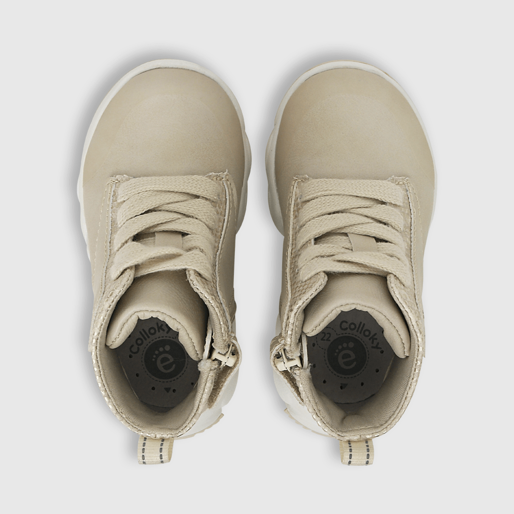 Botin Blanco de Ni?�a (21 a 27) - Colloky Chile