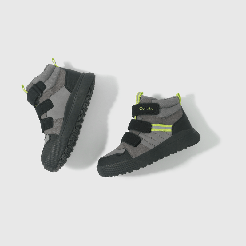 Botin Gris de Niño (34 a 38)