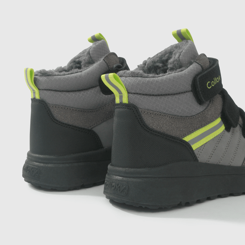 Botin Gris de Niño (34 a 38)