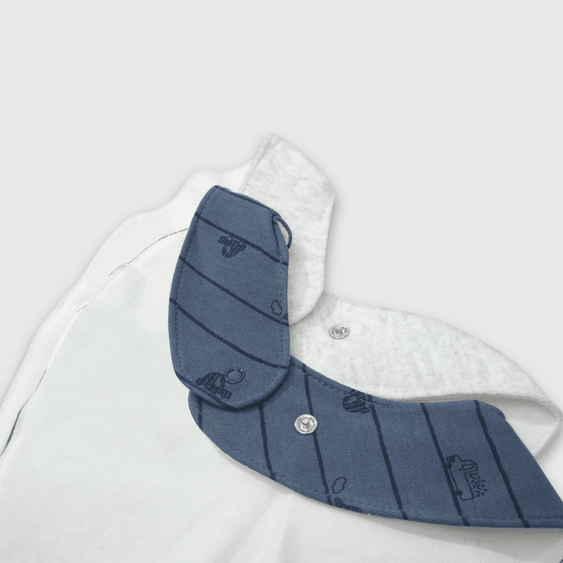 Babero Azul de Niño