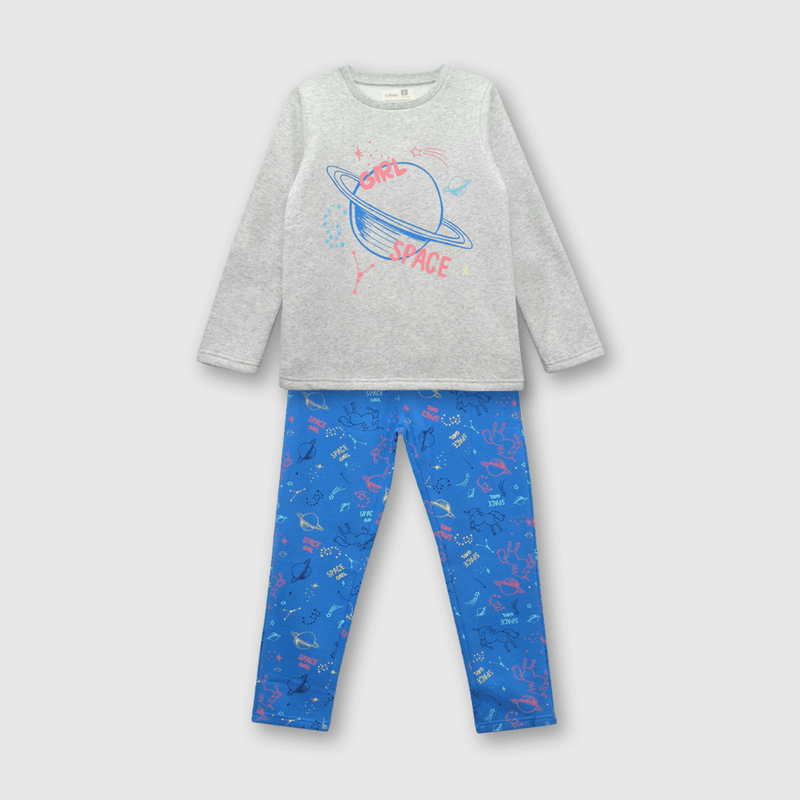 Pijama Gris de Niña
