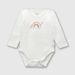 Conjunto Body/Pantalón Blanco de Niña