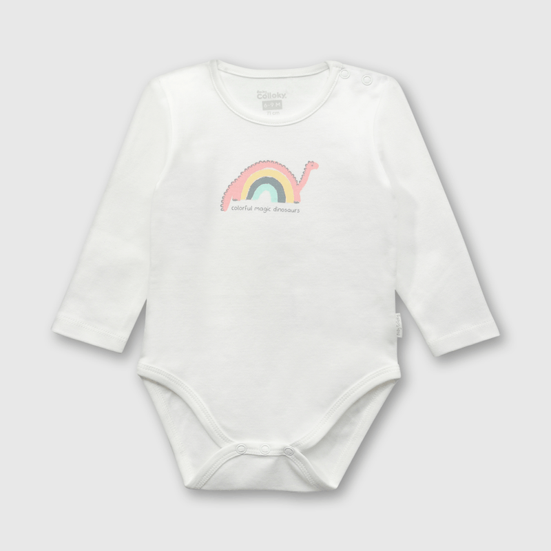 Conjunto Body/Pantalón Blanco de Niña