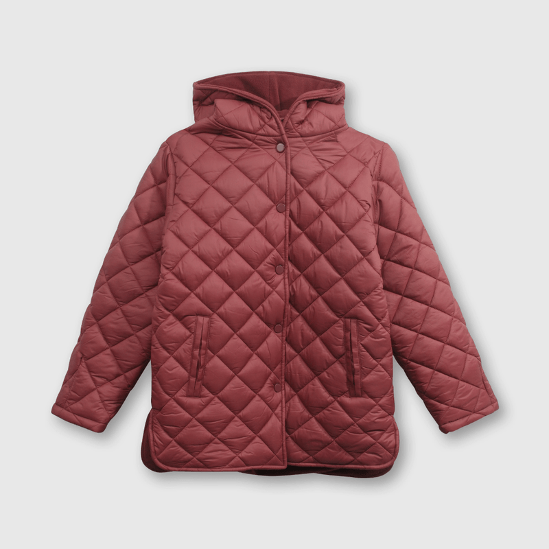 Parka Roja de Niña