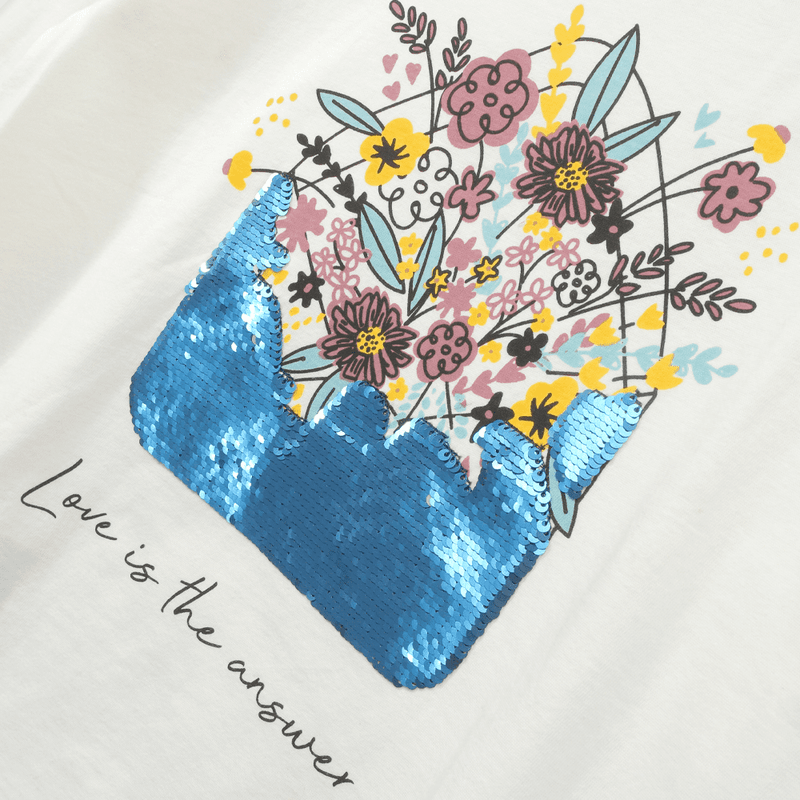Polera Blanca de Niña