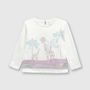 Polera Blanca de Niña