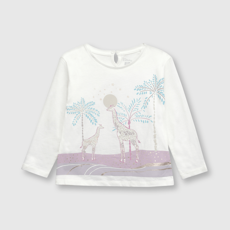 Polera Blanca de Niña