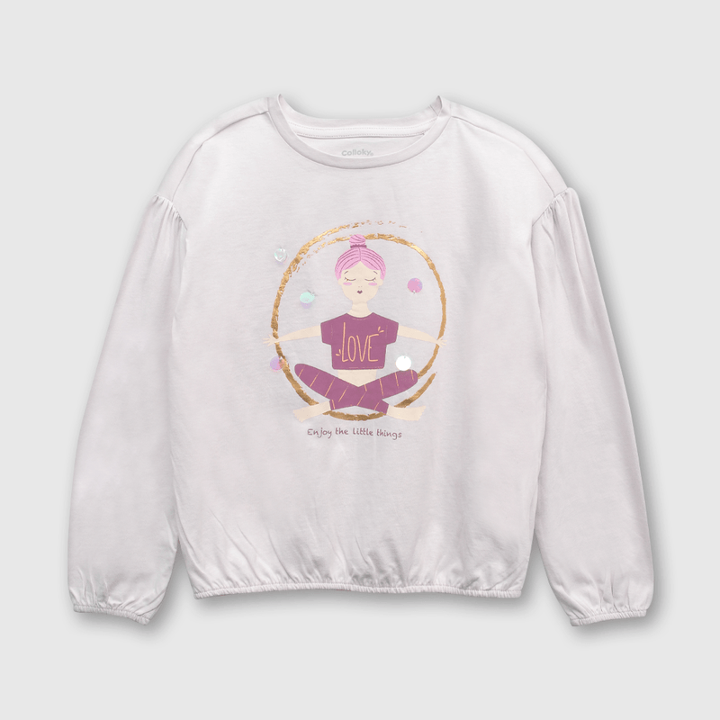Polera Morada de Niña