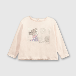 Polera Rosada de Niña
