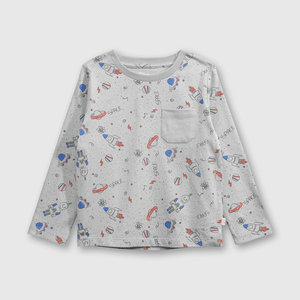 Polera Gris de Niño