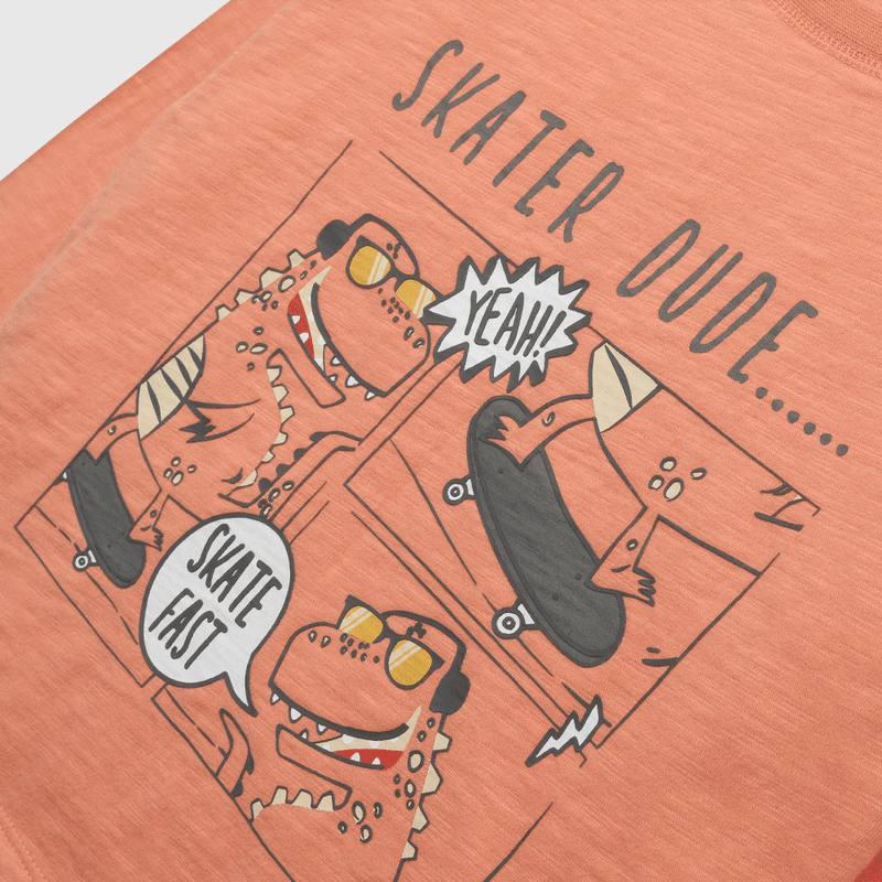 Polera Naranja de Niño