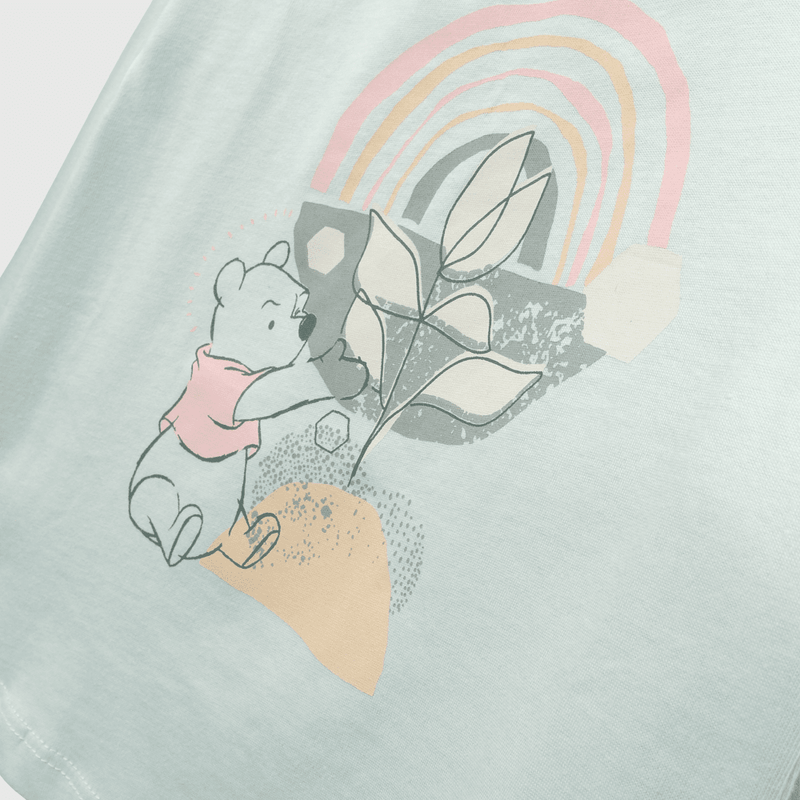 Polera Disney Verde de Niña