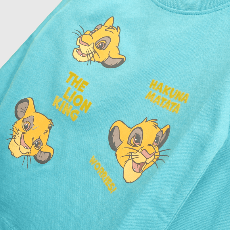 Polera Disney Verde de Niño