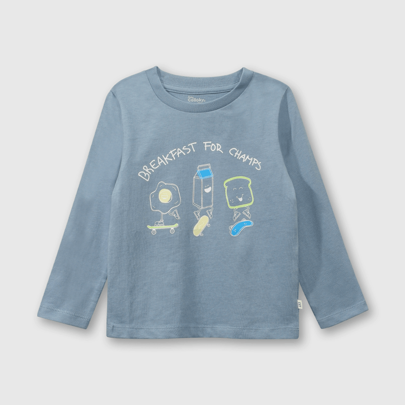 Polera Celeste de Niño