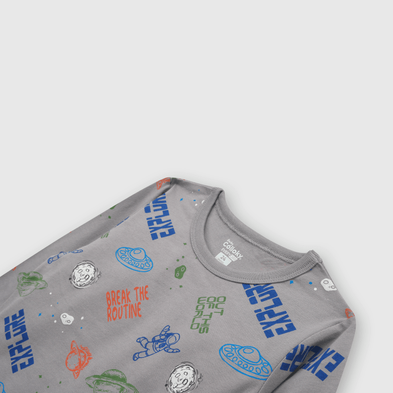 Polera Gris de Niño