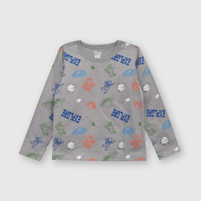 Polera Gris de Niño