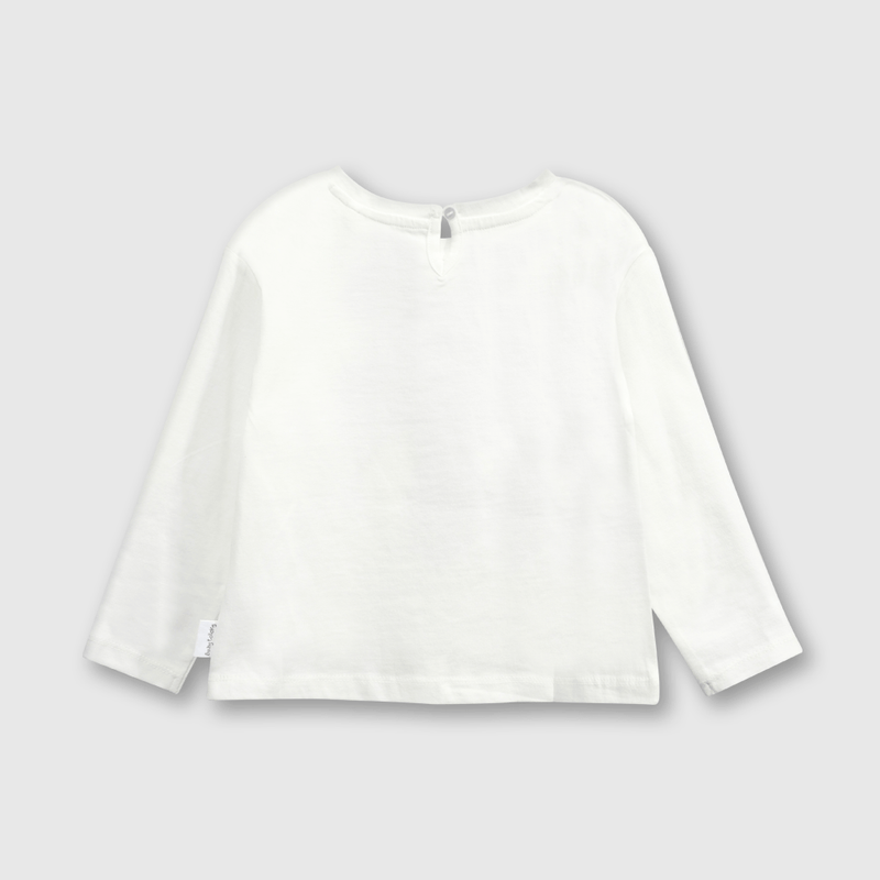 Polera Disney Blanca de Niña
