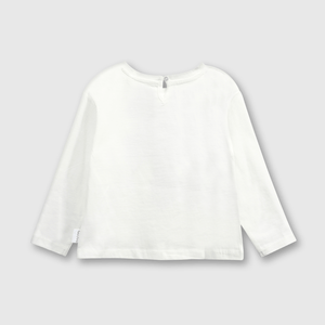 Polera Disney Blanca de Niña