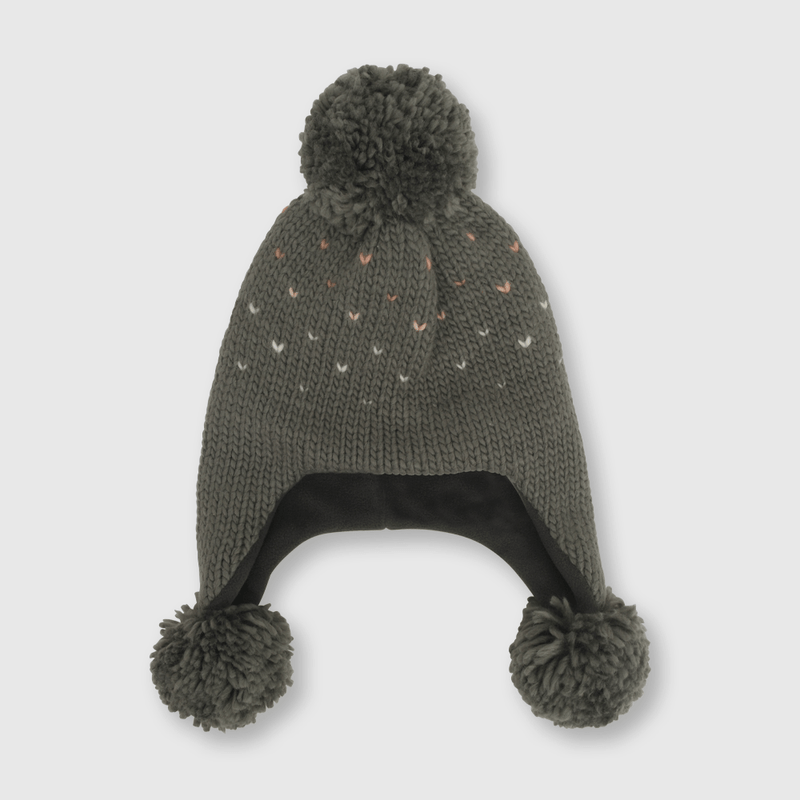 Gorro Gris de Niña