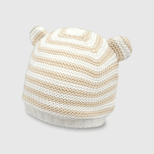 Set Gorro Beige Unisex