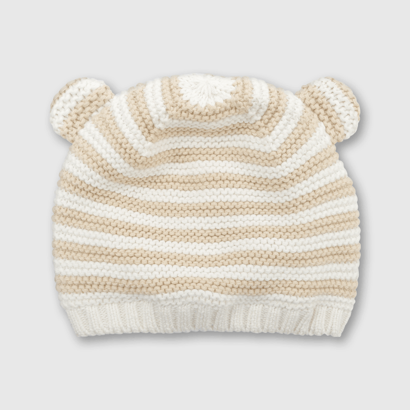 Set Gorro Beige Unisex