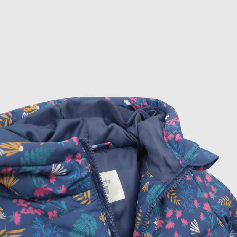 Parka Azul de Niña