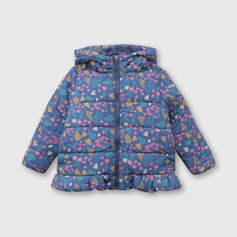 Parka Azul de Niña