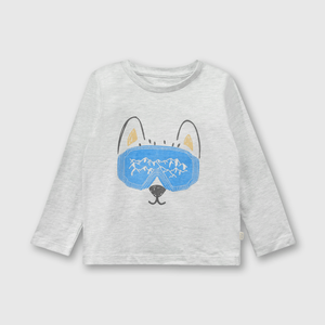 Polera Gris de Niño