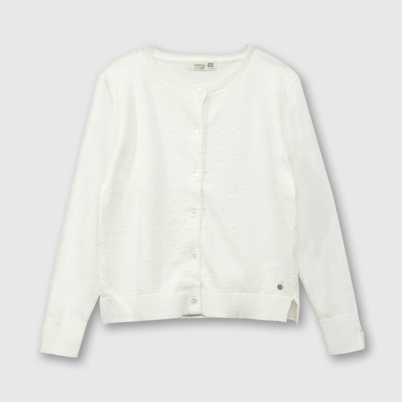 Chaleco Blanco de Niña