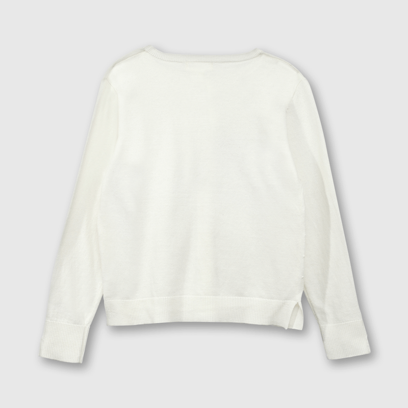 Chaleco Blanco de Niña