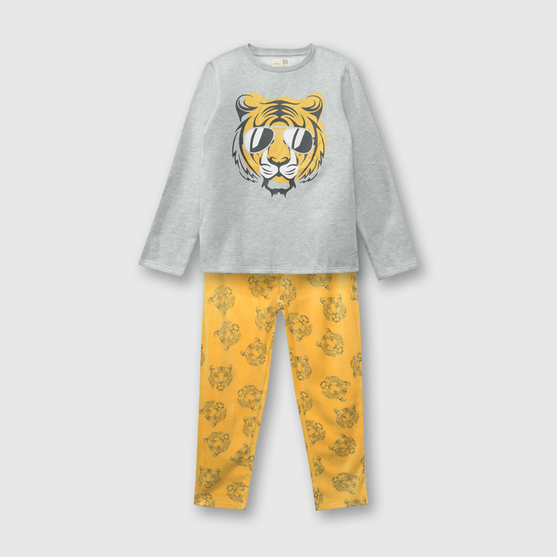Pijama Gris de Niño