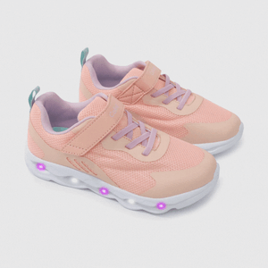 Zapatilla luces Rosada de Niña (28 a 38)