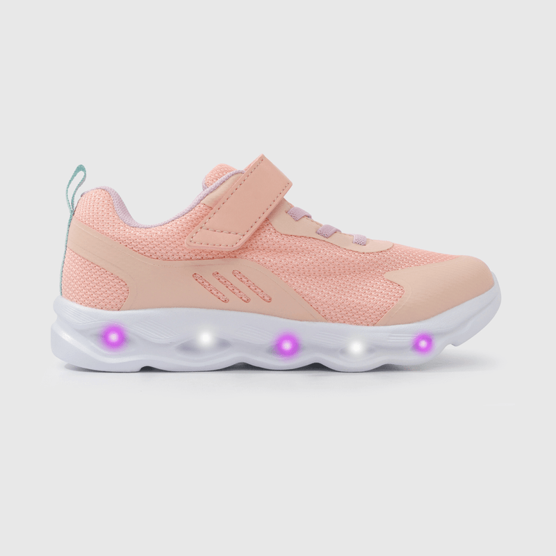 Zapatilla luces Rosada de Niña (28 a 38)