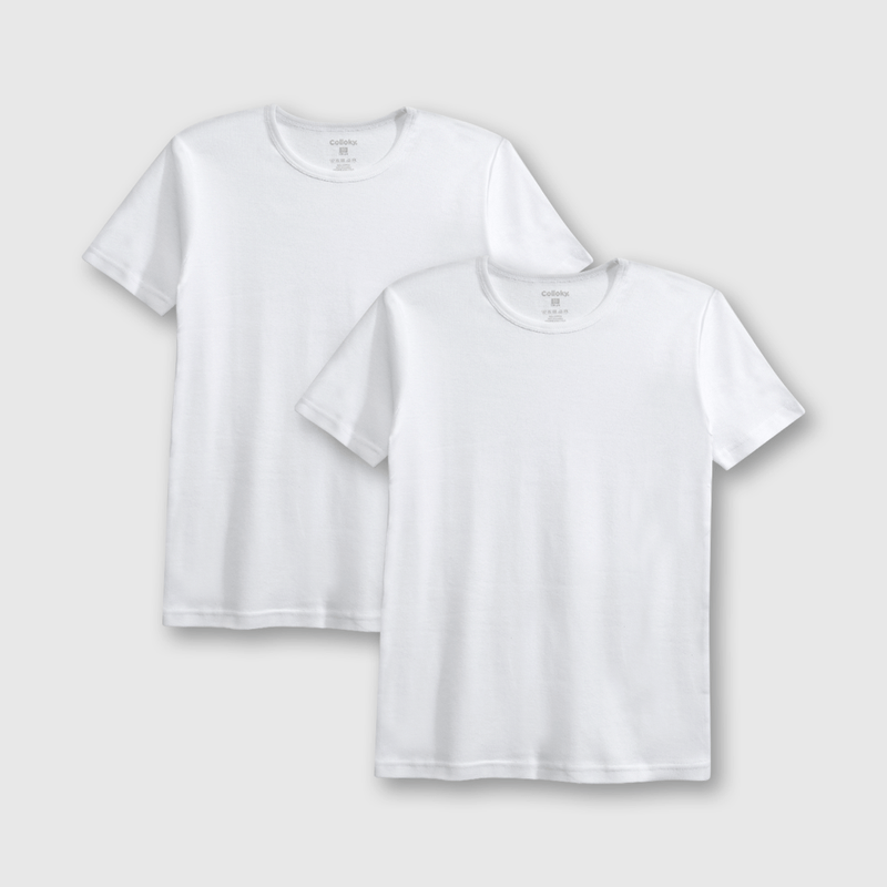 Pack de 2 Camisetas Blanca