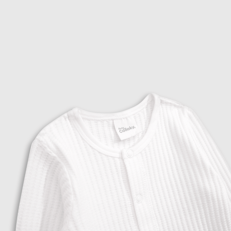 Polerón Básico Blanco de Bebé