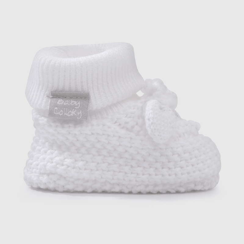 Pantufla Blanca de Bebé