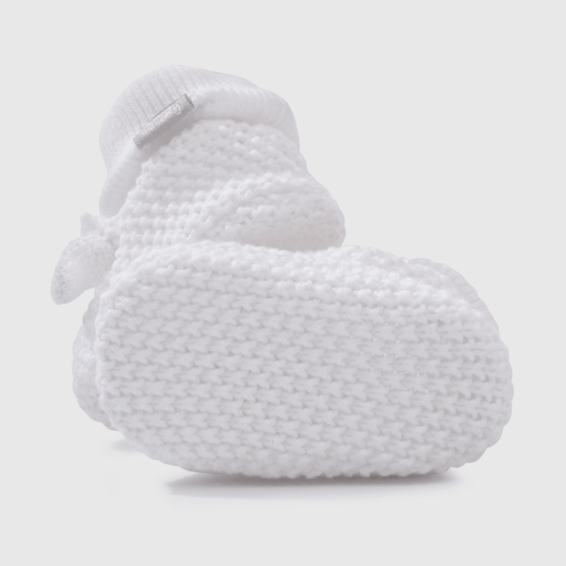 Pantufla Blanca de Bebé
