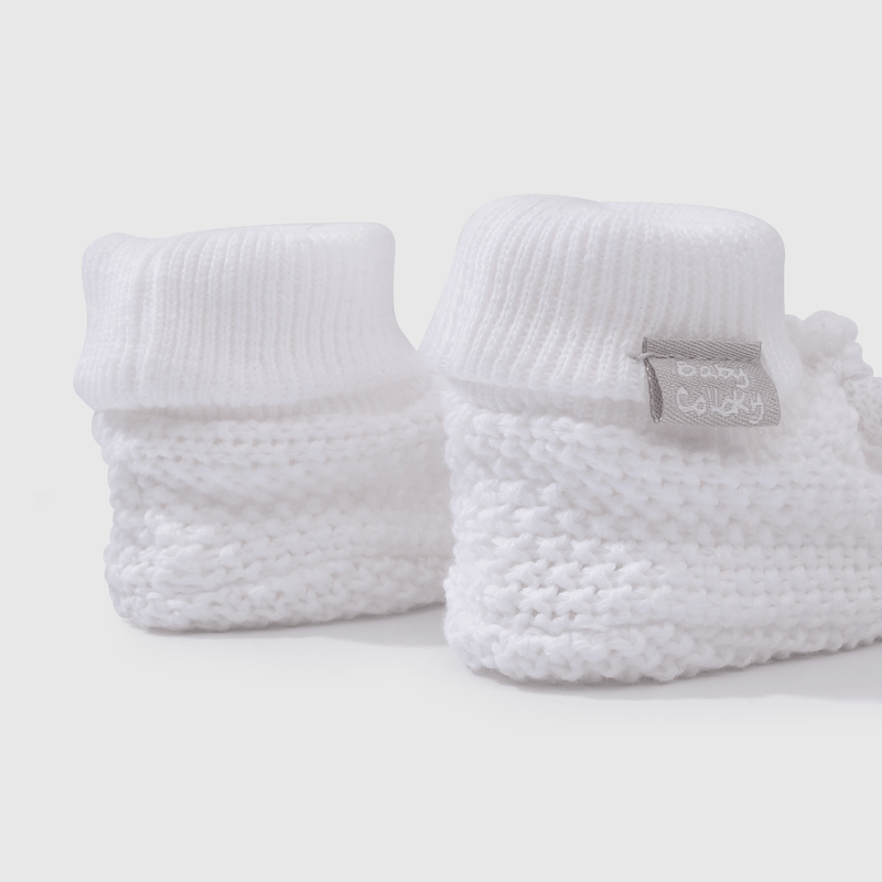 Pantufla Blanca de Bebé