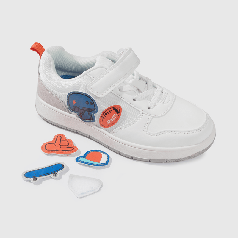 Zapatilla Día del niño Blanca