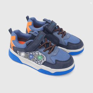Zapatilla Luces Azul
