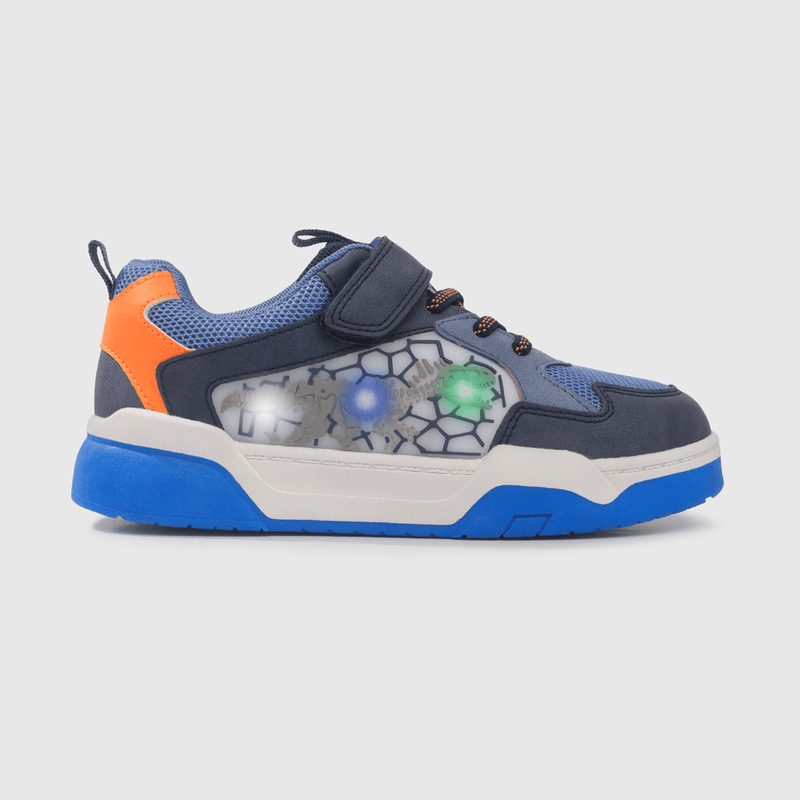Zapatilla Luces Azul